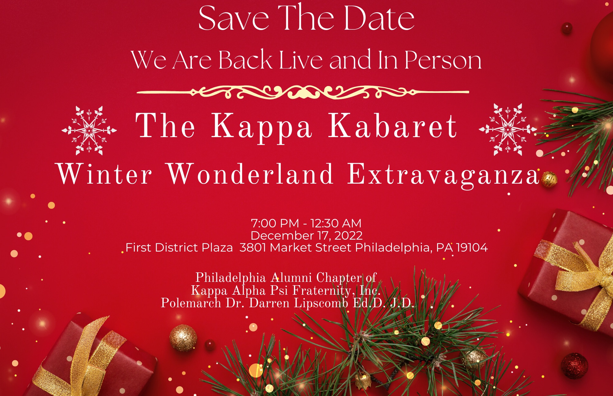 Kappa Kabaret 2022: Save The Date